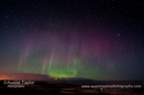 Aurora borealis (northern lights) at Catfirth, Shetland