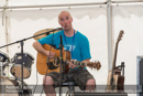 Stephen Robertson was a huge hit at the Glusstonberry Festival 2013