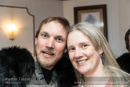 Stuart and Robina Barton - Jarl Squad at the Maryfield Hotel - Bressay Up Helly-Aa 28 February 2014