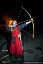 Karen Lobban (13, Keith's daughter) - South Mainland Up Helly-Aa 2014