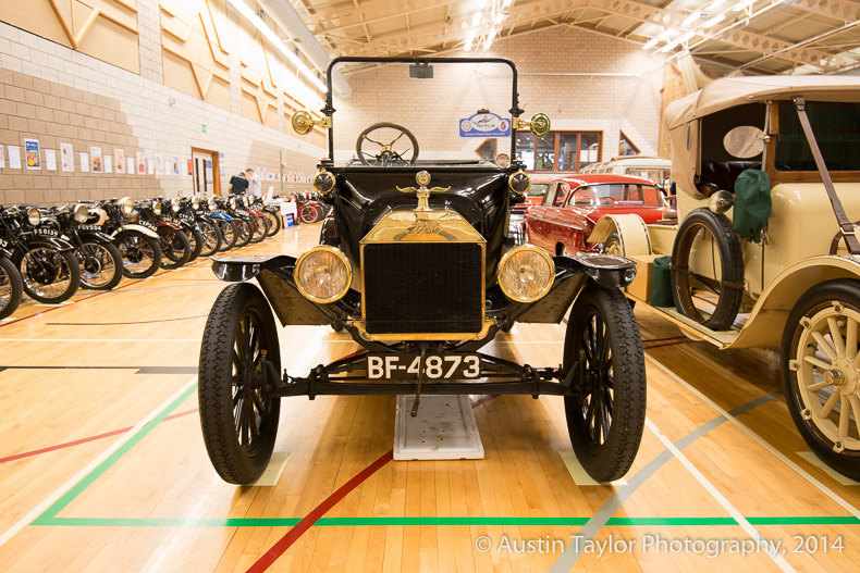 1915 Ford Model T at the Shetland Classic Motor Show 2014