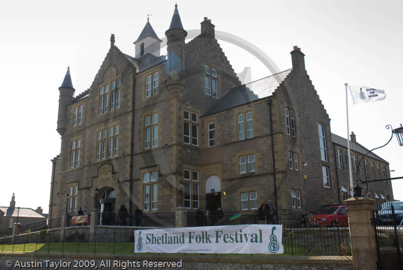 Islesburgh Community Centre - Festival Club for the 29th Shetland Folk Festival 2009