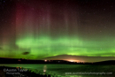 Aurora over Wadbister, Shetland