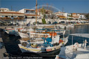 Boats in the harbour at Perdika, Aegina, Greece 23 September 2007