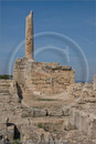 Temple of Apollo, Kolona archaeological site - Ancient Aegina Archaeological site and museum, Aegina, Greece 25 September 2007