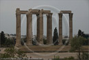 Temple of Olympian Zeus at archaeological site of Olympieion, Athens, 20 September 2007