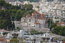 Agia Marina Church, from Acropolis, Athens, Greece 21 September 2007