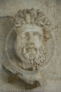 Sculptures and carvings at Stoa of Attalos, Agora, Athens, Greece 26 September 2007