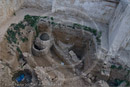 Archaeological excavation near Monastiraki, Athens, Greece, 26 September 2007