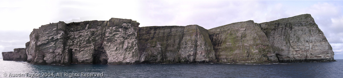 Noss, Shetland - the famous seabird cliffs and the Noup