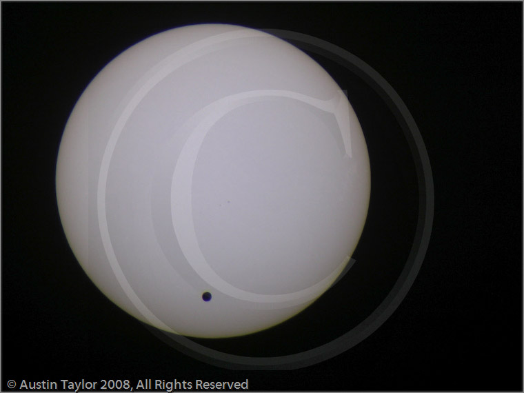 Transit of Venus 8 June 2004 from Lerwick