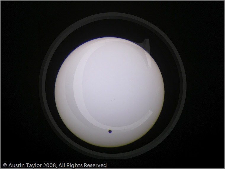 Transit of Venus 8 June 2004 from Lerwick