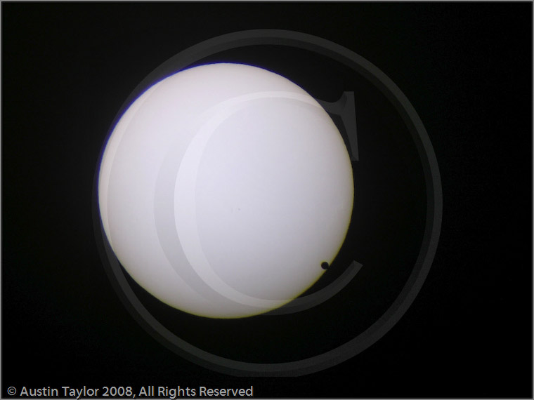 Transit of Venus 8 June 2004 from Lerwick