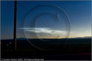 Noctilucent Clouds viewed from Tingwall, Shetland - an unusual summer phenomenon captured by Austin Taylor