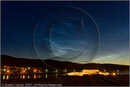 Noctilucent Clouds and Clickimin Broch Lerwick, Shetland - an unusual summer phenomenon captured by Austin Taylor