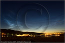 Noctilucent Clouds and Clickimin Broch Lerwick, Shetland - an unusual summer phenomenon captured by Austin Taylor