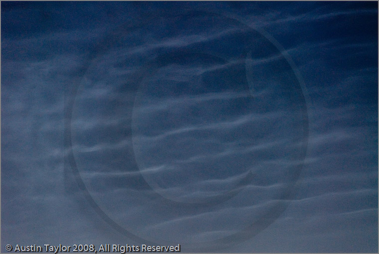 Noctilucent Clouds viewed from Lerwick, Shetland