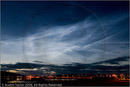 Noctilucent Clouds viewed from Lerwick, Shetland