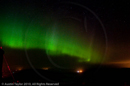 Aurora Borealis from Burradale, Tingwall, Shetland 12 April 2010