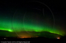 Aurora Borealis from Burradale, Tingwall, Shetland 12 April 2010