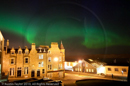 Aurora Borealis over Brentham Place, Lerwick, Shetland 12 April 2010