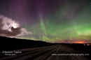 Aurora borealis (northern lights) at Wadbister, Shetland