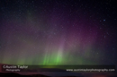 Aurora borealis (northern lights) at Catfirth, Shetland