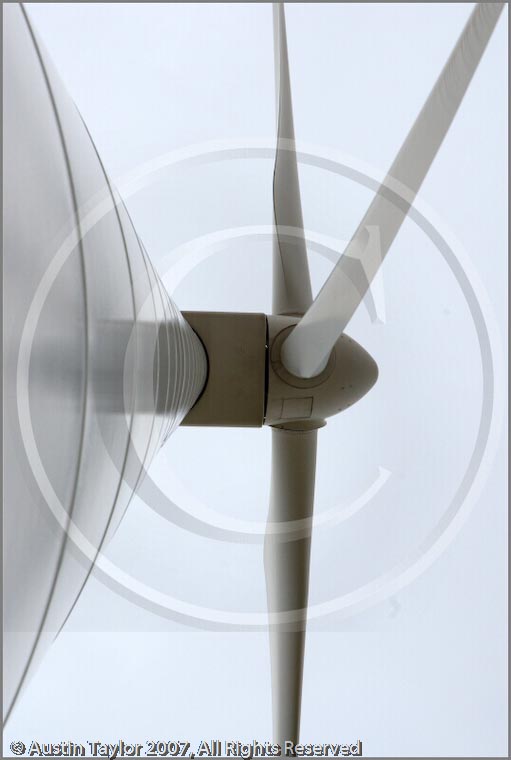 Aerogenerators - Wind Farm at Burradale, Tingwall, Shetland, by Austin Taylor