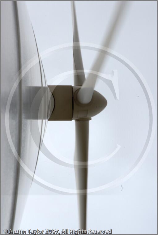 Aerogenerators - Wind Farm at Burradale, Tingwall, Shetland, by Austin Taylor