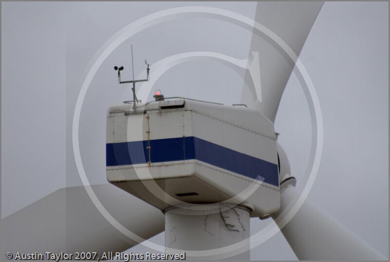Aerogenerators - Wind Farm at Burradale, Tingwall, Shetland, by Austin Taylor