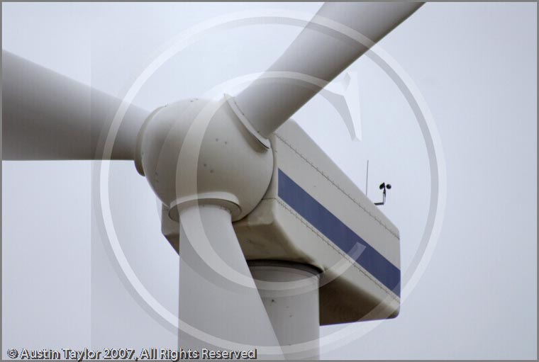 Aerogenerators - Wind Farm at Burradale, Tingwall, Shetland, by Austin Taylor