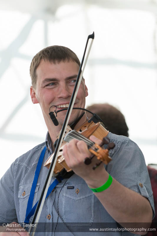 Fullsceilidh Spelemannslag at the Glusstonberry Festival 2013