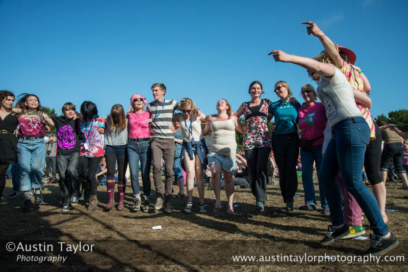at the Glusstonberry Festival 2013