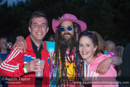George Manson and friends at the Glusstonberry Festival 2013
