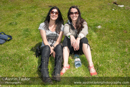 Julie and Heather Moncrieff at the Glusstonberry Festival 2013