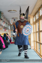 The Jarl Squad visit Baltasound School for Uyeasound Up Helly-Aa 2014