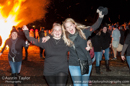 Clare and friends at Uyeasound Up Helly-Aa 2014