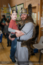 Jarl Squad at Urafirth School - Northmavine Up Helly-Aa 2014
