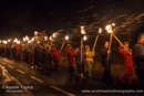 The procession - Northmavine Up Helly-Aa 2014
