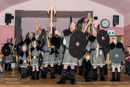 Guizer Jarl Squad at Bressay Hall - Bressay Up Helly-Aa 28 February 2014