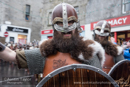 Up Helly-Aa 2017 - Guizer Jarl Lyall Gair as "Sweyn 'Forkbeard' Haraldsson" with his Galley "Falcon" 31 Jan in Lerwick, Shetland