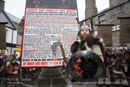Up Helly-Aa 2017 - Guizer Jarl Lyall Gair as "Sweyn 'Forkbeard' Haraldsson" with his Galley "Falcon" 31 Jan in Lerwick, Shetland