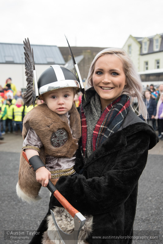 Scalloway Fire Festival 2018 with Jarl Ragnar Sutrika Lothbrok (Leslie Wills Setrice) and his galley Jörmungandr