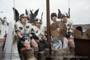 Scalloway Fire Festival 2018 with Jarl Ragnar Sutrika Lothbrok (Leslie Wills Setrice) and his galley Jörmungandr