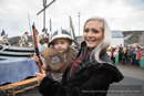 Scalloway Fire Festival 2018 with Jarl Ragnar Sutrika Lothbrok (Leslie Wills Setrice) and his galley Jörmungandr