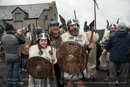 Scalloway Fire Festival 2018 with Jarl Ragnar Sutrika Lothbrok (Leslie Wills Setrice) and his galley Jörmungandr