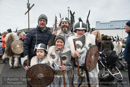 Scalloway Fire Festival 2018 with Jarl Ragnar Sutrika Lothbrok (Leslie Wills Setrice) and his galley Jörmungandr
