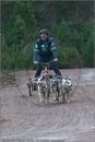 Dog Sled Team competing in the 25th Anniversary Siberian Husky Club of Great Britain Aviemore Sled Dog Rally 2008