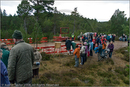 Aviemore Sled Dog Rally finish line