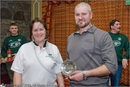 Prize winner at the Awards Ceremony at the Hilton Hotel, Coylumbridge for the 25th Anniversary Siberian Husky Club of Great Britain Aviemore Sled Dog Rally 2008